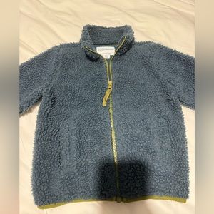Toddler Polar Fleece Lined Sherpa Full Zip Jacket size 4T